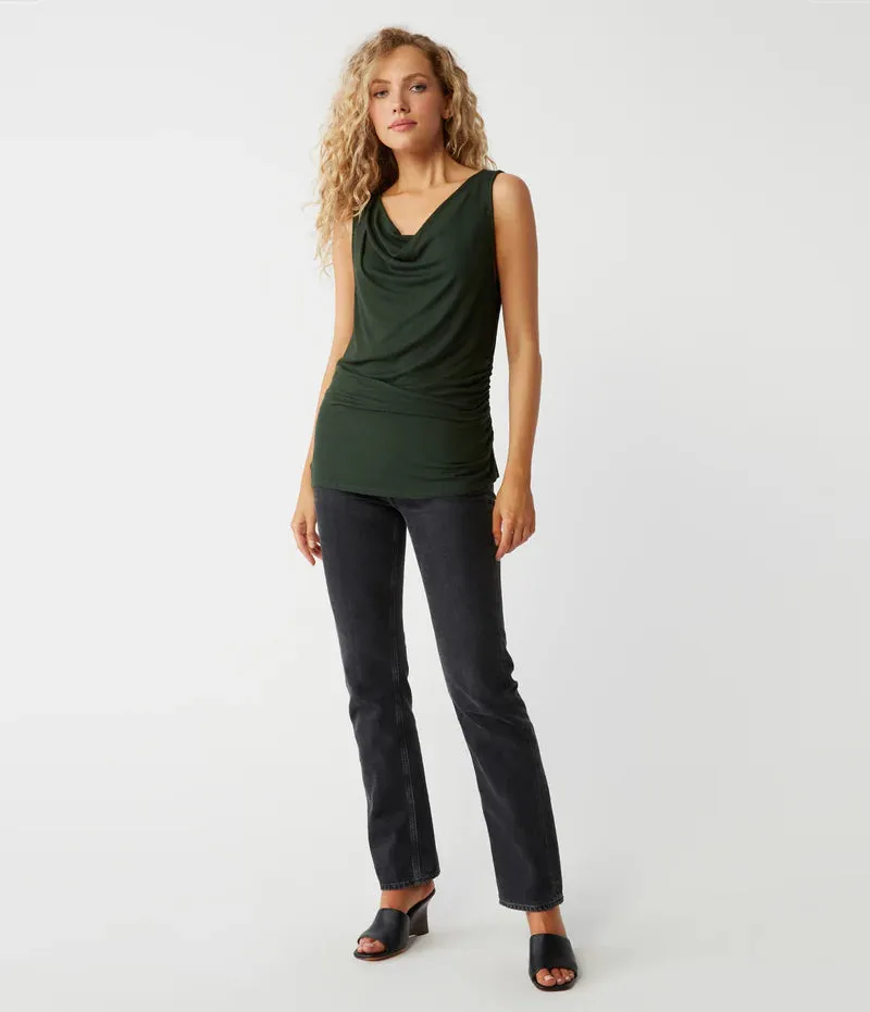 Jeanette Cowl Neck Tank