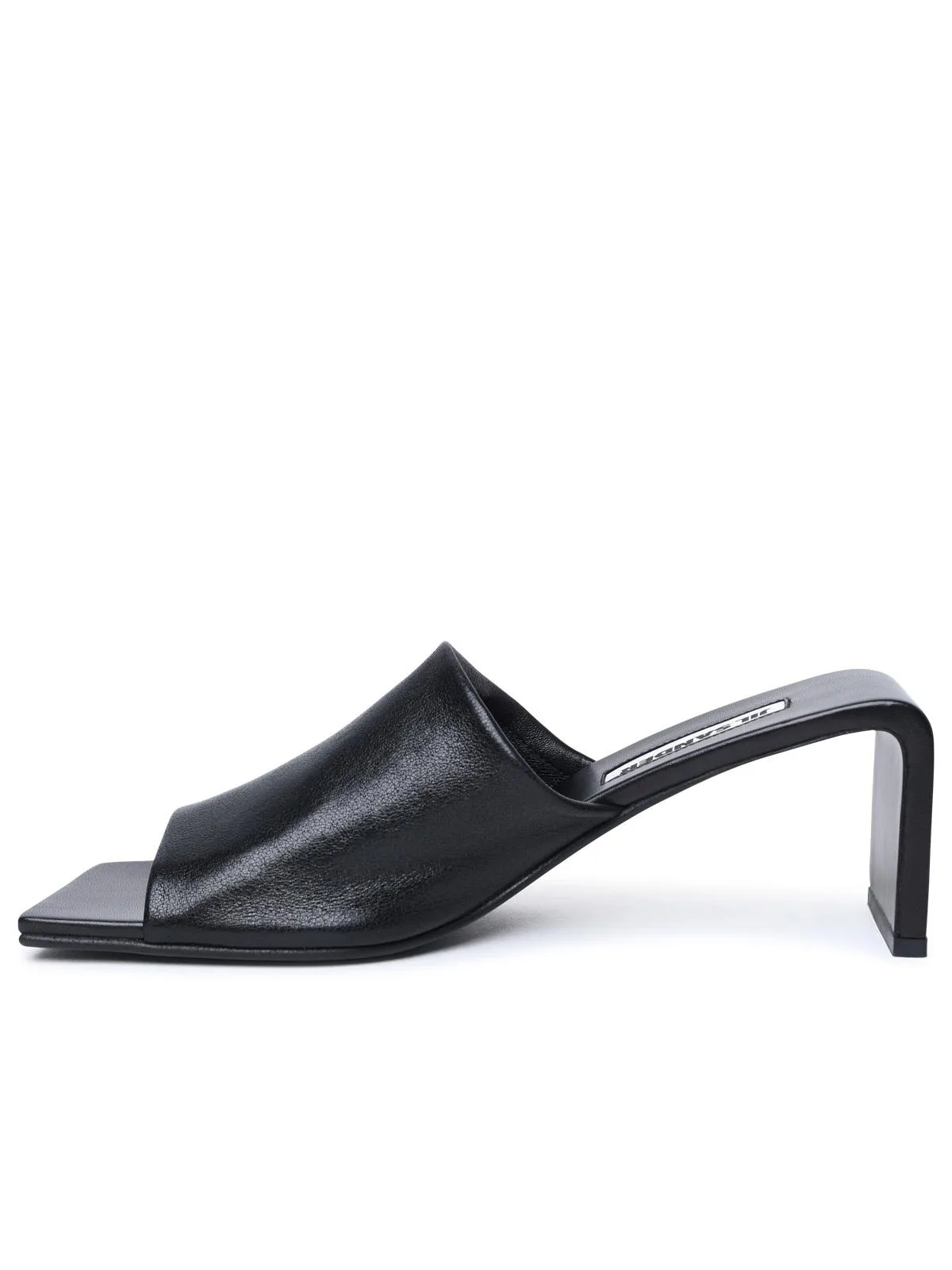 Jil Sander    Jil Sander Black Lear Sandals