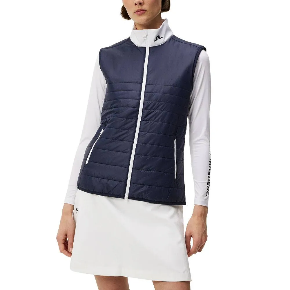 J.Lindeberg Martina Quilt Hybrid Golf Vest 2024 Women