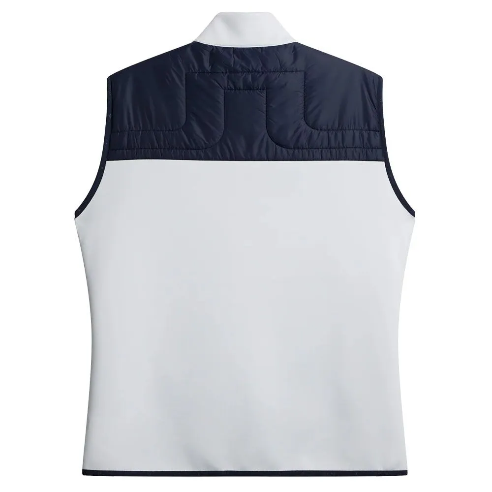 J.Lindeberg Martino Quilt Hybrid Golf Vest JL Navy - SS24