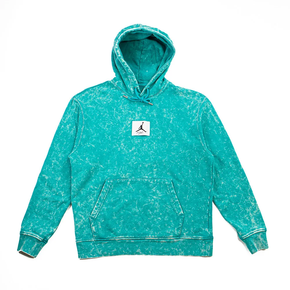 Jordan Essentials Washed Fleece Hoodie (New Emerald)