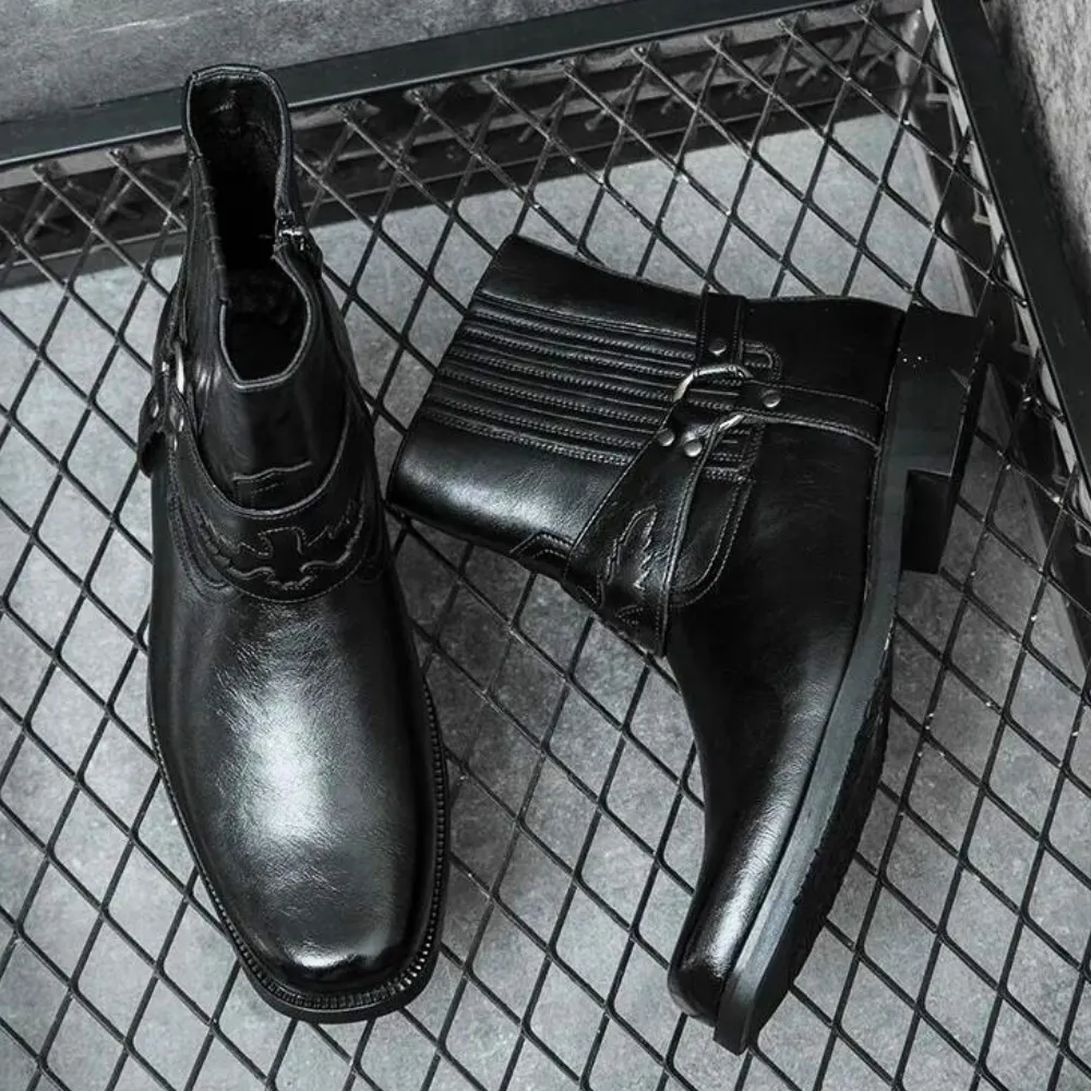 Jules Chéret Genuine Leather Boots