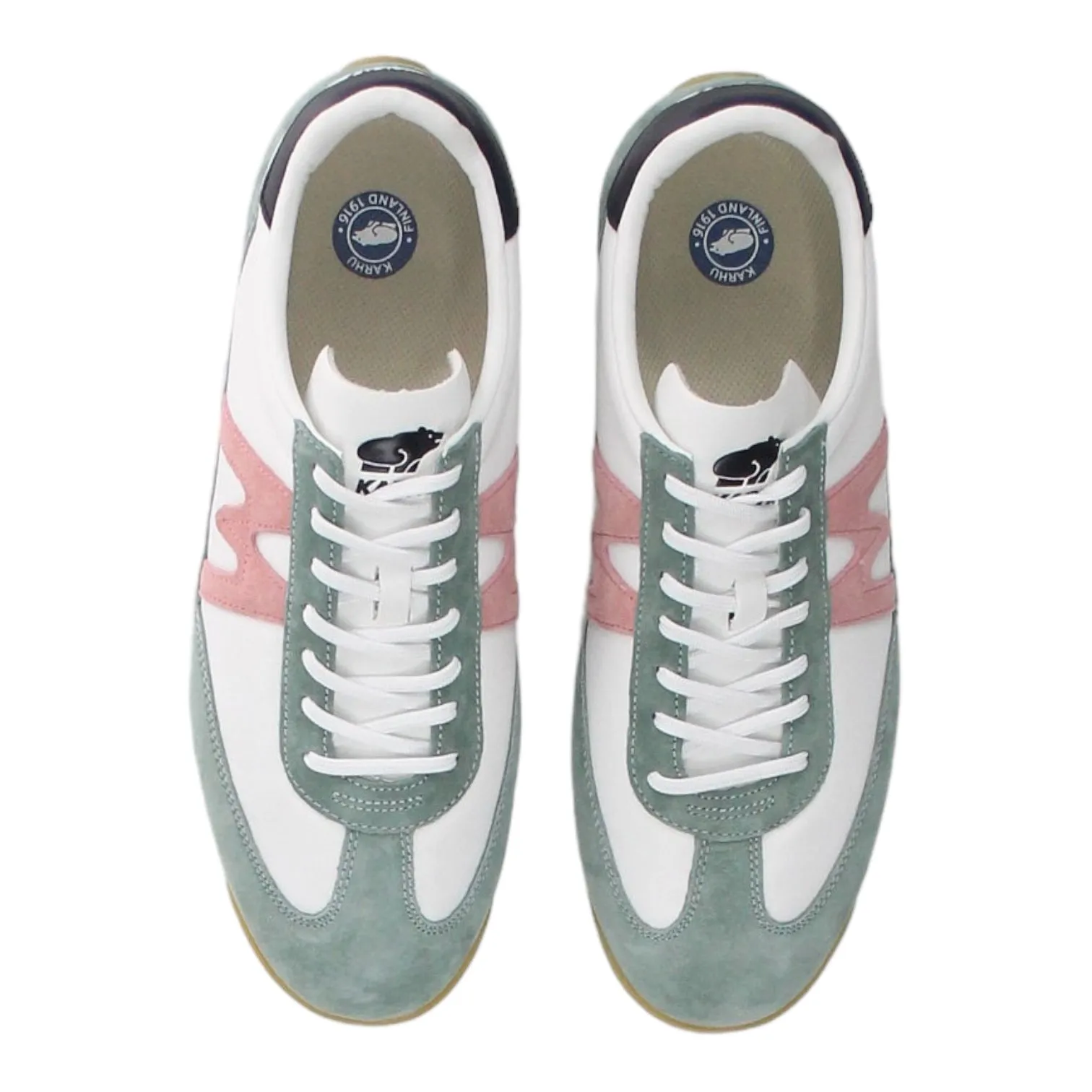 Karhu Mestari White,Green, Pink Trainers