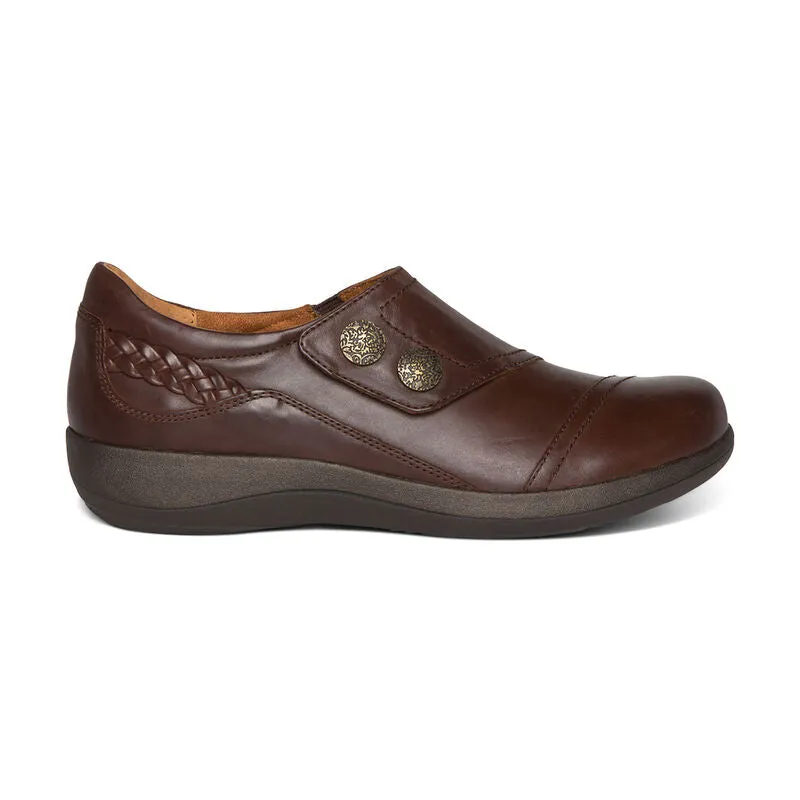  Karina Monk Loafer in Brown  