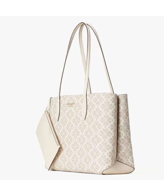 Kate Spade New York Spade Flower All Day Tote | Cream