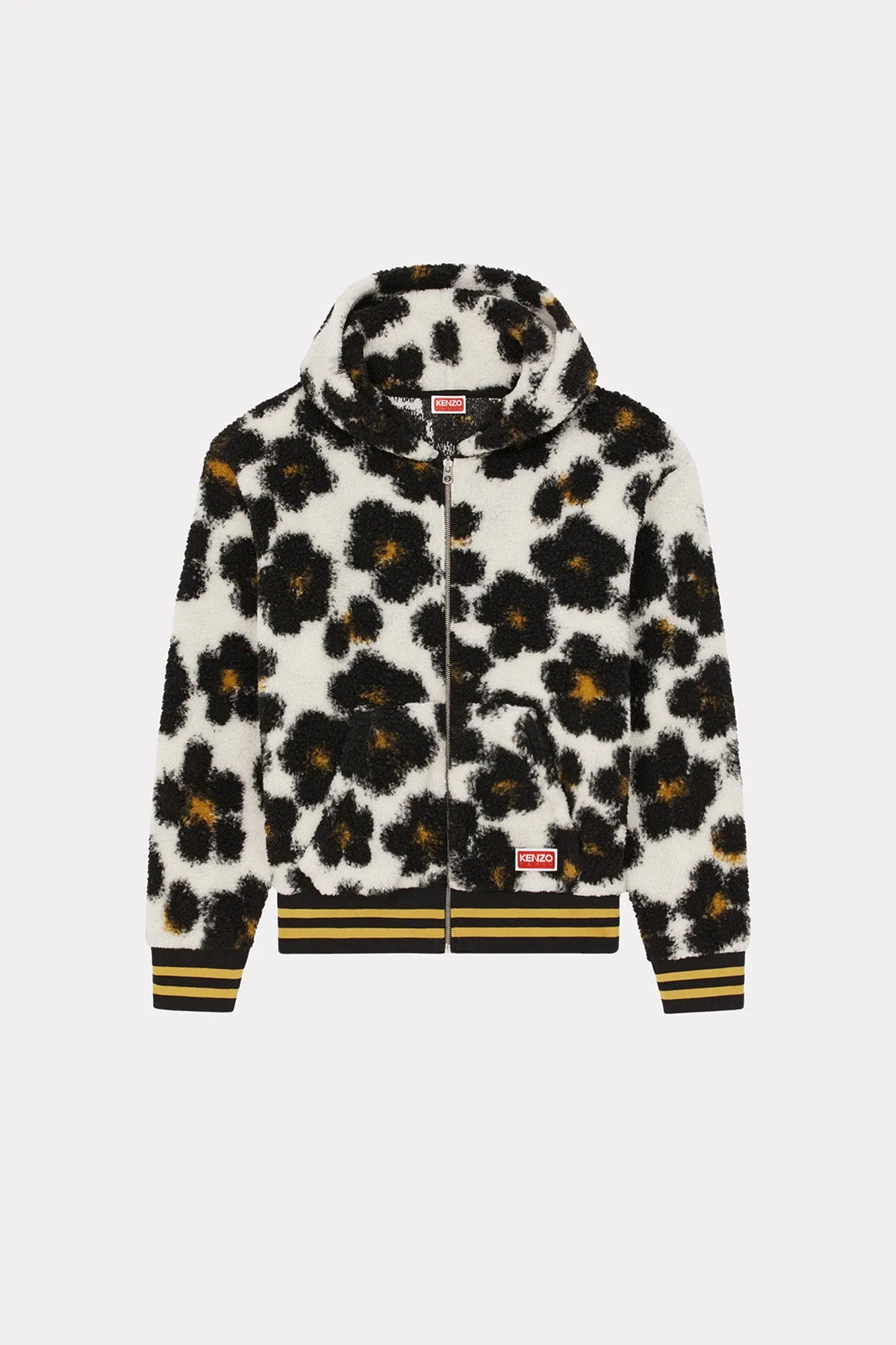 KENZO | HANA LEOPARD ZIP HOODIE