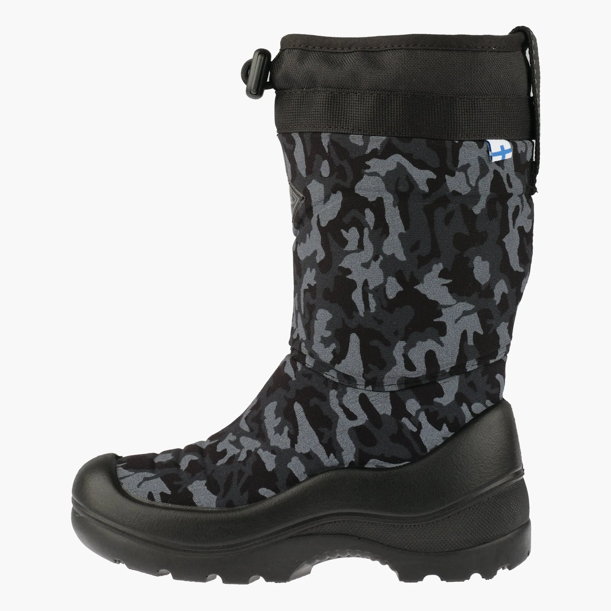 Kids winter boots Lumilukko, Black Ghost