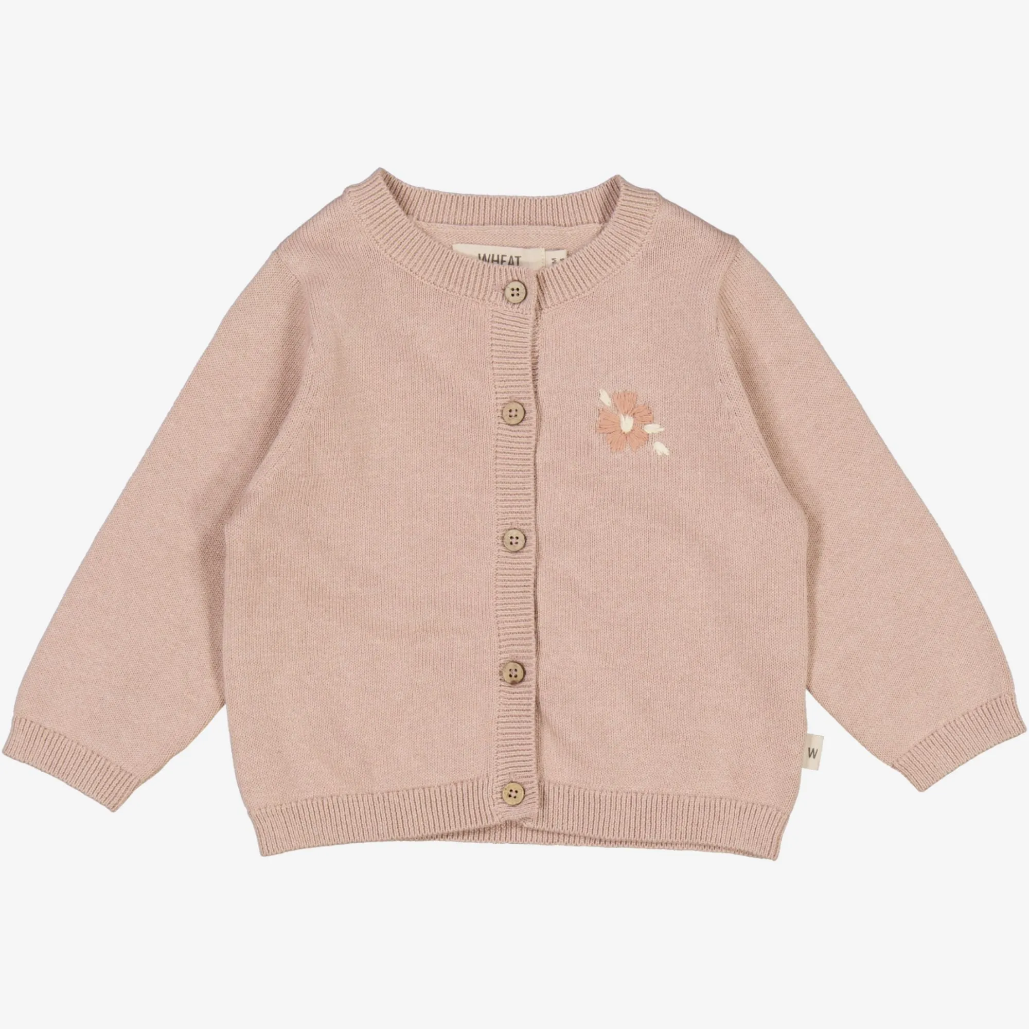 Knit Cardigan Suzy Embroidery | Baby - pale lilac