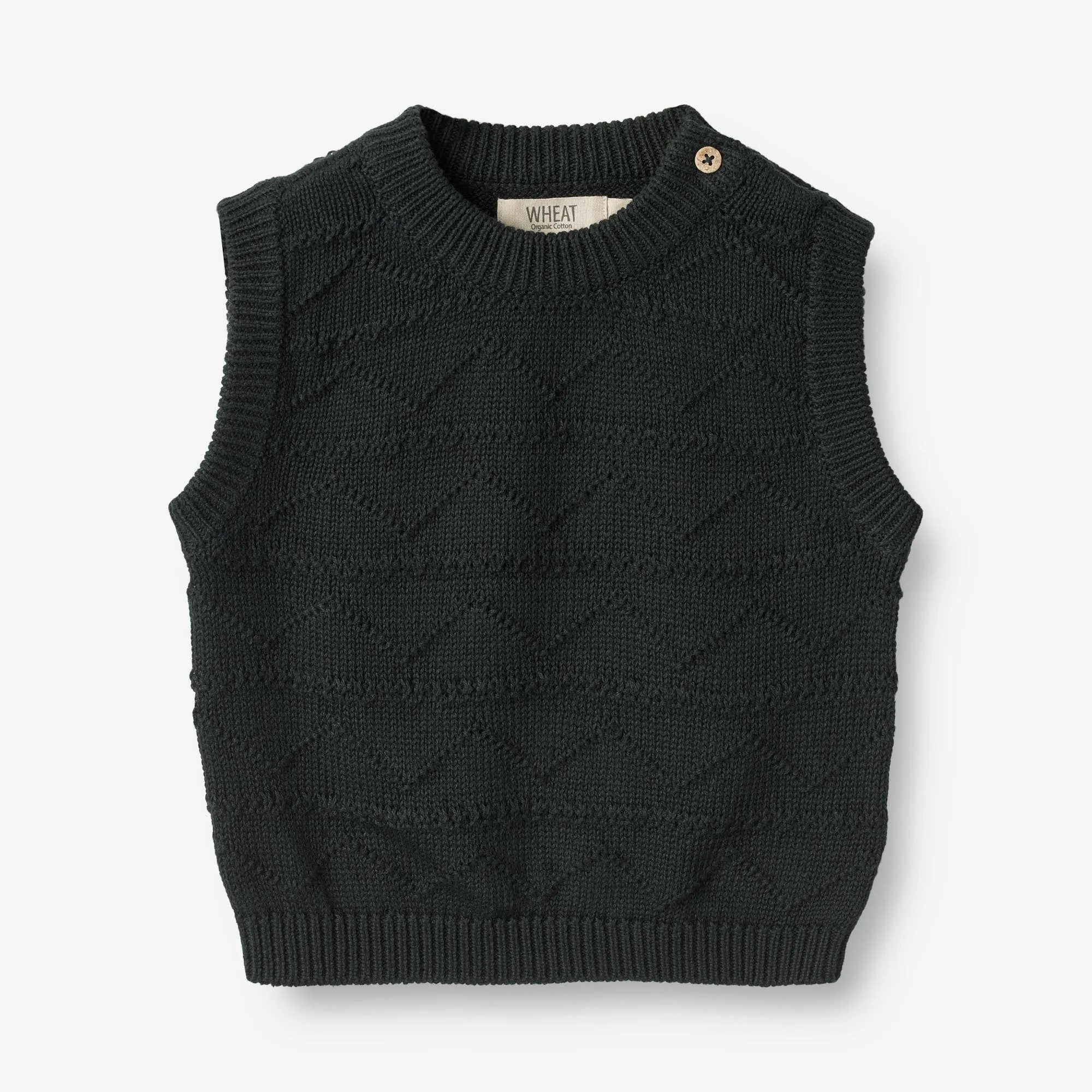 Knit Vest Bobby | Baby - navy