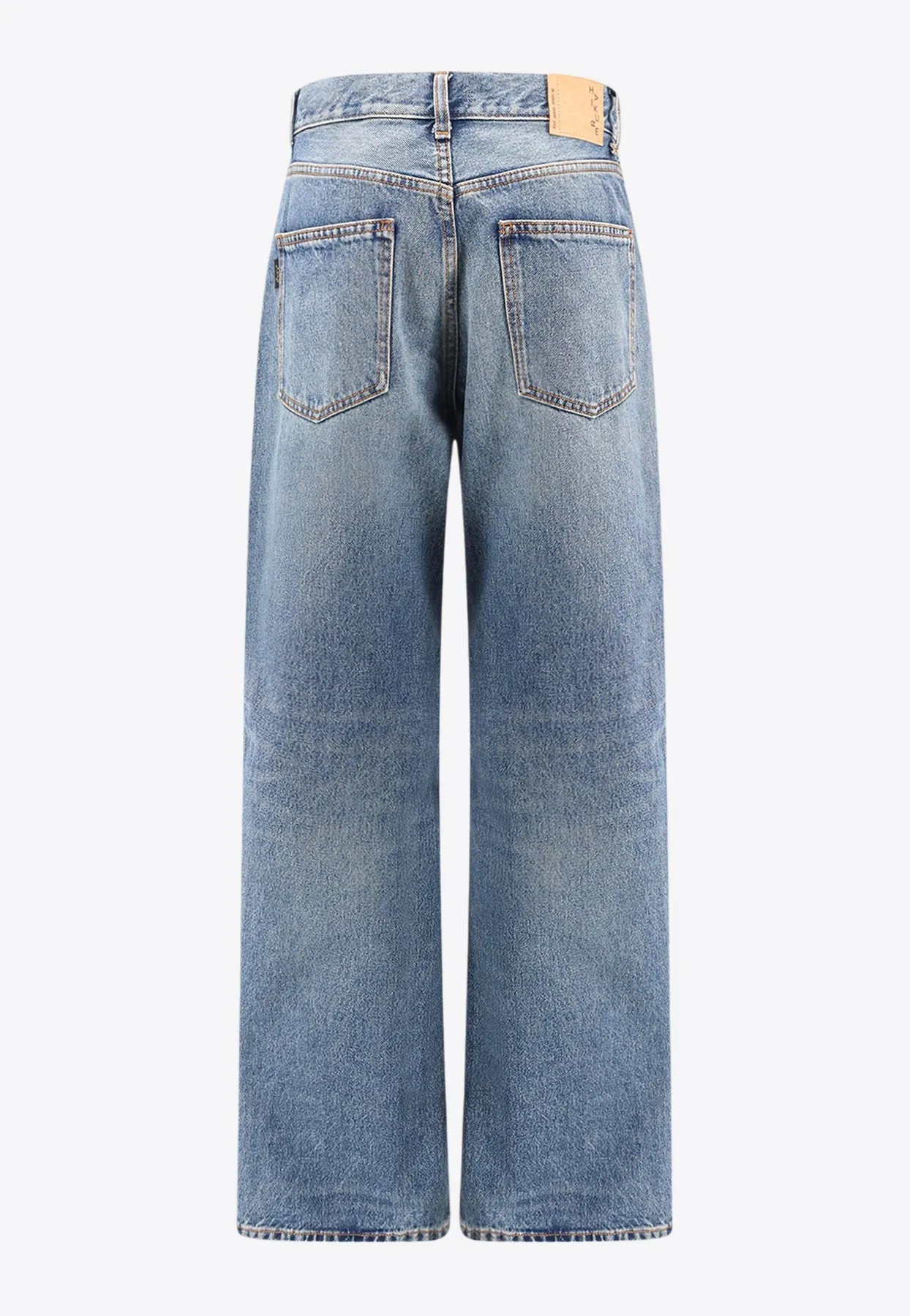 Korea Piano Wide-Leg Jeans
