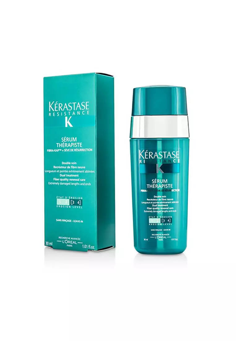 Kérastase KÉRASTASE - Resistance Serum Therapiste Dual Treatment Fiber Quality Renewal Care (Extremely Damaged Lengths and Ends)