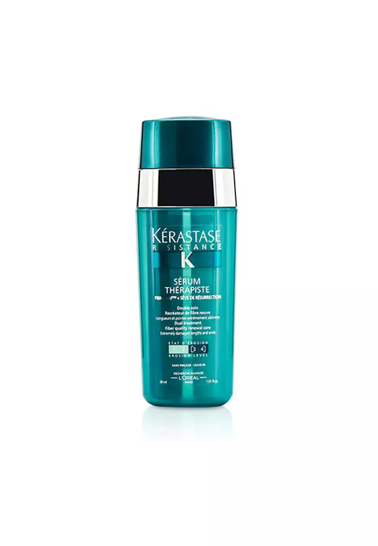 Kérastase KÉRASTASE - Resistance Serum Therapiste Dual Treatment Fiber Quality Renewal Care (Extremely Damaged Lengths and Ends)
