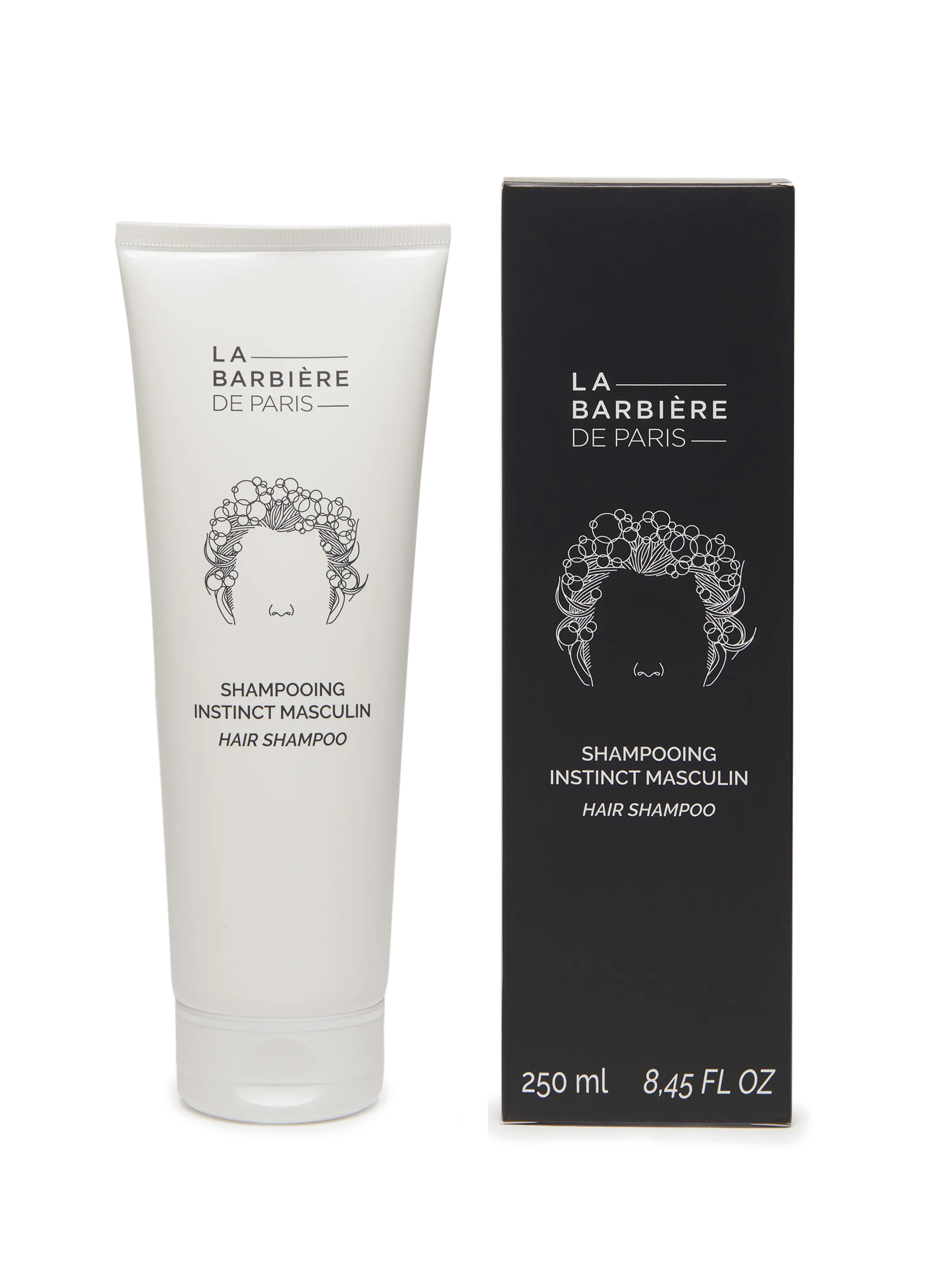 LA BARBIERE DE PARIS  Shampoing Instinct Masculin - Hair Shampoo