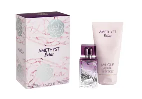 Lalique Amethyst clat 1.7 oz EDP & Body Lotion Gift Set