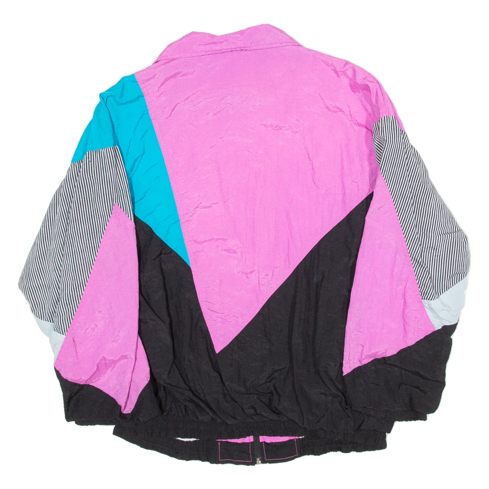 LAVON Womens Shell Jacket Pink Nylon 90s L