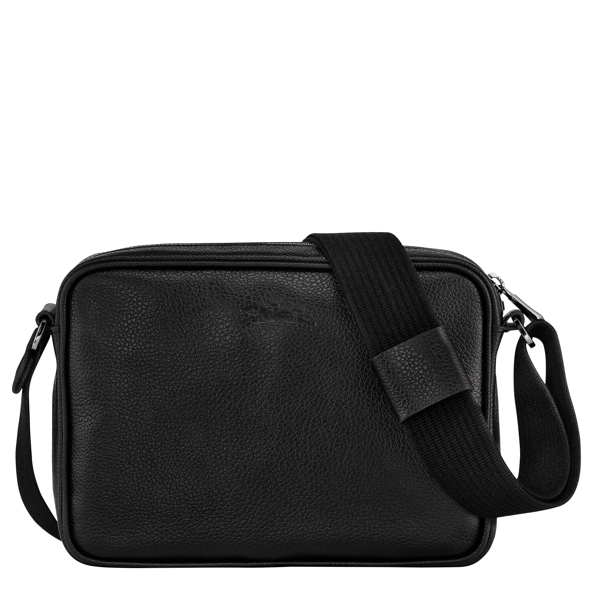 Le Foulonné S Camera bag Black - Leather