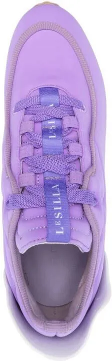 Le Silla Petalo chunky sole sneakers Purple