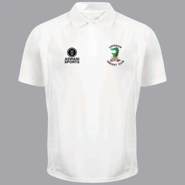 Ledsham Cricket Club Playing Shirt, Short Sleeve (Adult)