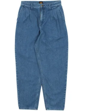 Lee Pleated Stella Taper Jeans Washed Nova