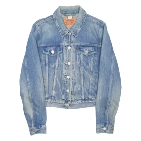 LEVI'S Womens Denim Jacket Blue S