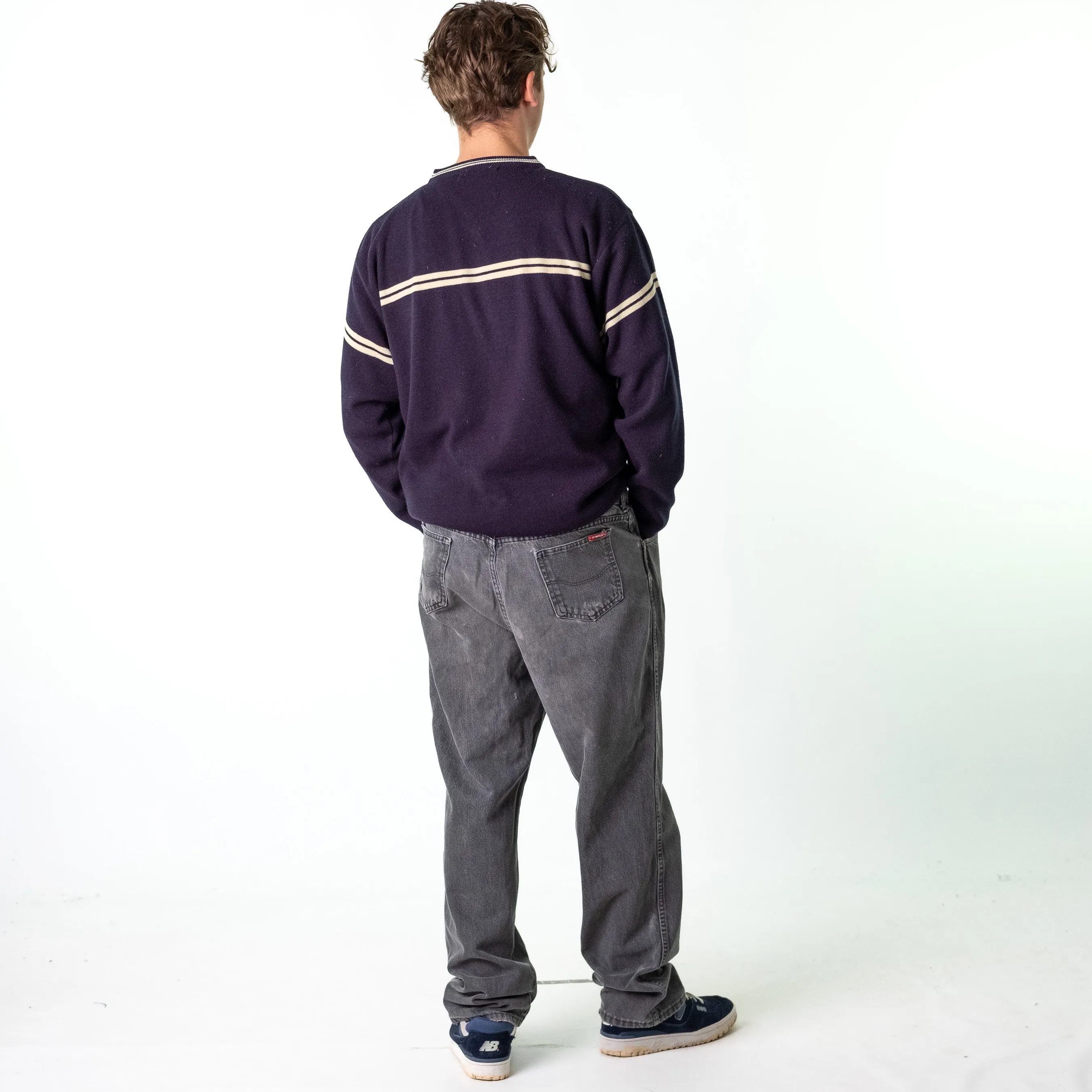 Light Grey 90s Dickies  Cargo Skater Trousers Pants Jeans (40x30)