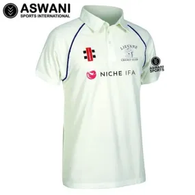 Lisvane Cricket Club Playing Shirt, Short Sleeve (Adult)