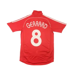 Liverpool Original Adidas Gerrard 2006/2007 Home Football Shirt Small/Medium