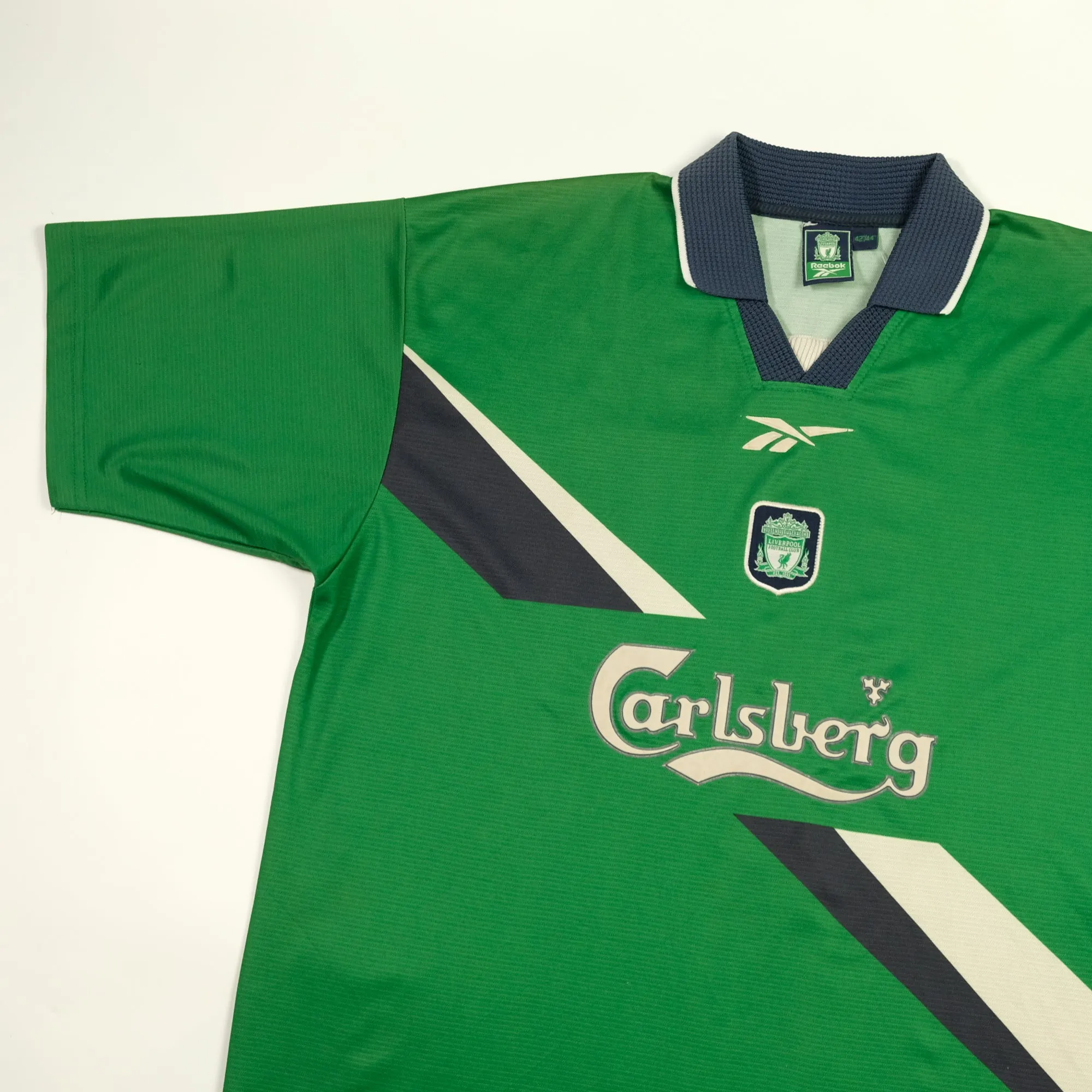 Liverpool Original Reebok 1999 Away Vintage Football Shirt Large