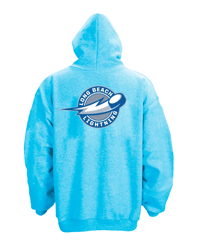 Long Beach Lightning Slap Shot Hoodie