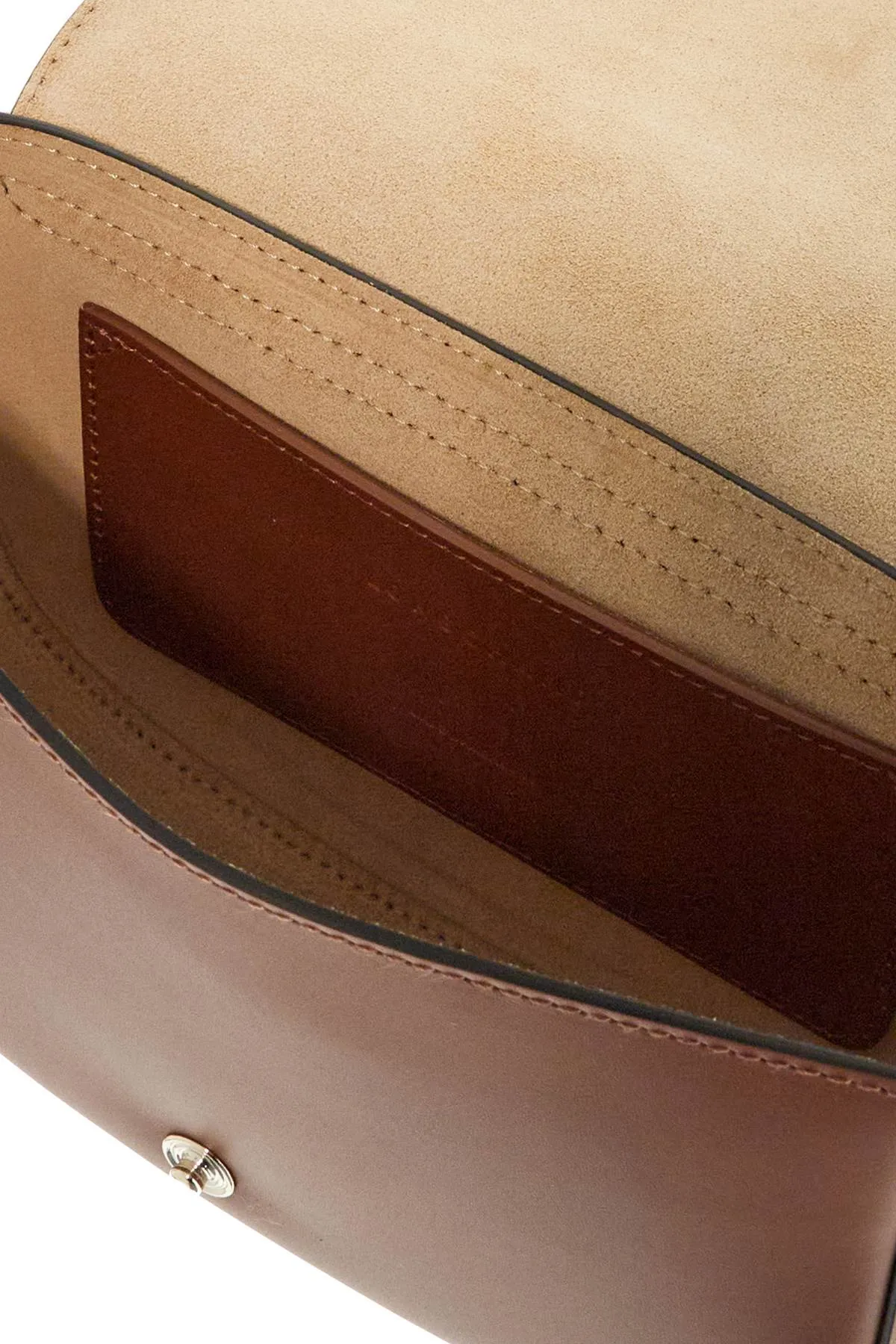 Longchamp Cognac Leather Crossbody Bag Epure Timeless
