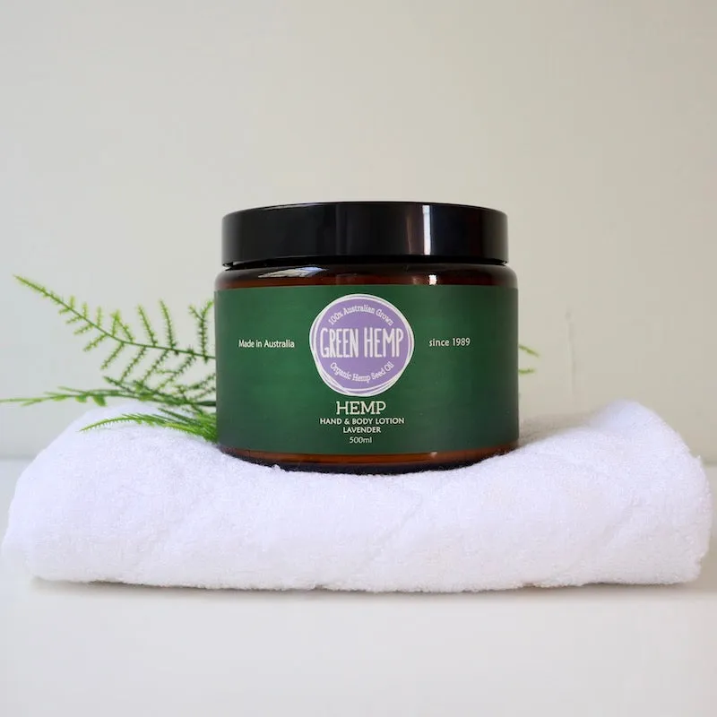 Lotion Hemp Body & Hand 500ml