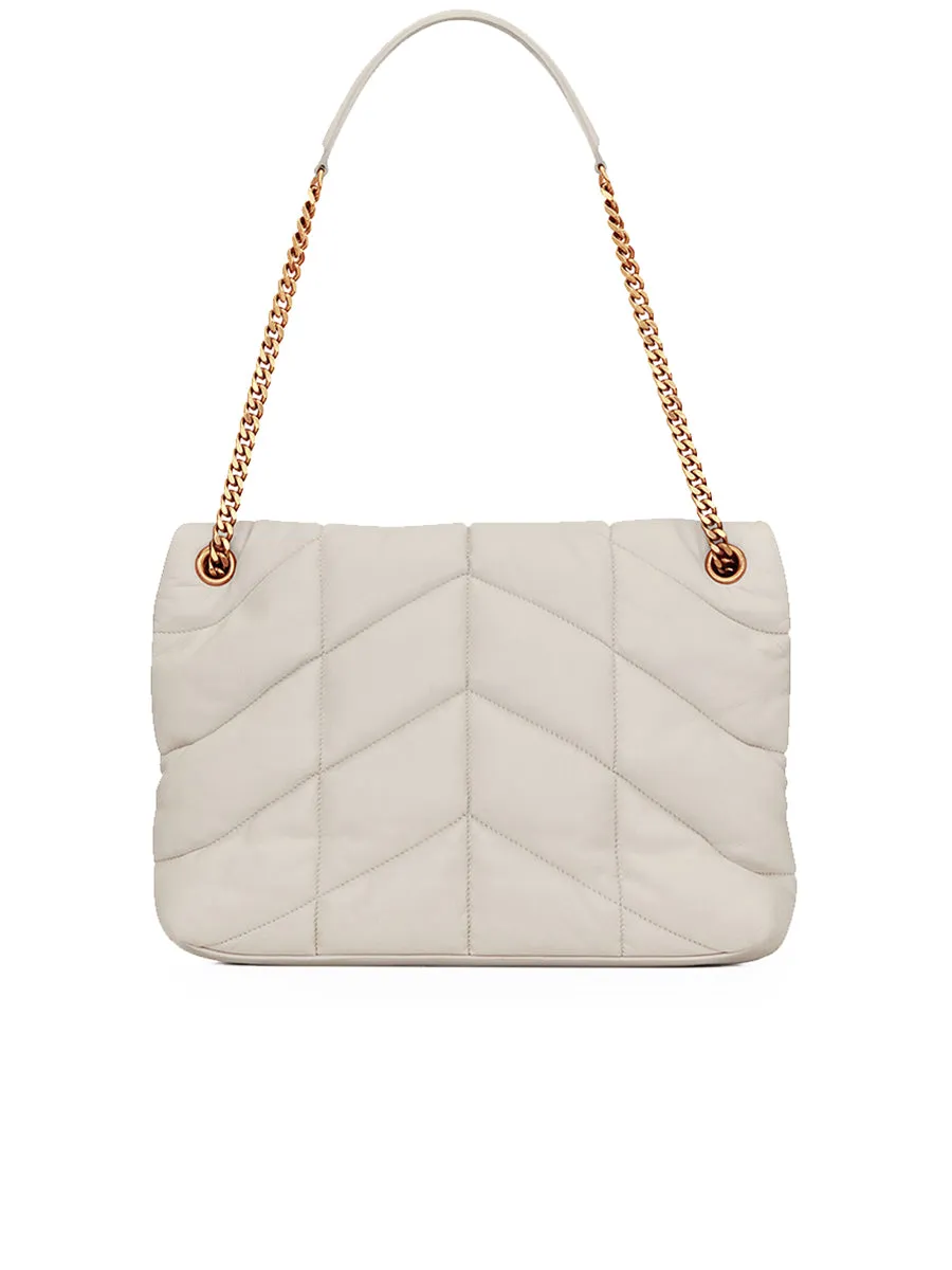 Loulou Puffer Medium Chain Bag in Quilted Lambskin