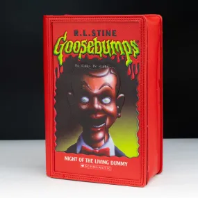 Loungefly x Goosebumps Slappy Book Cover Crossbody Bag