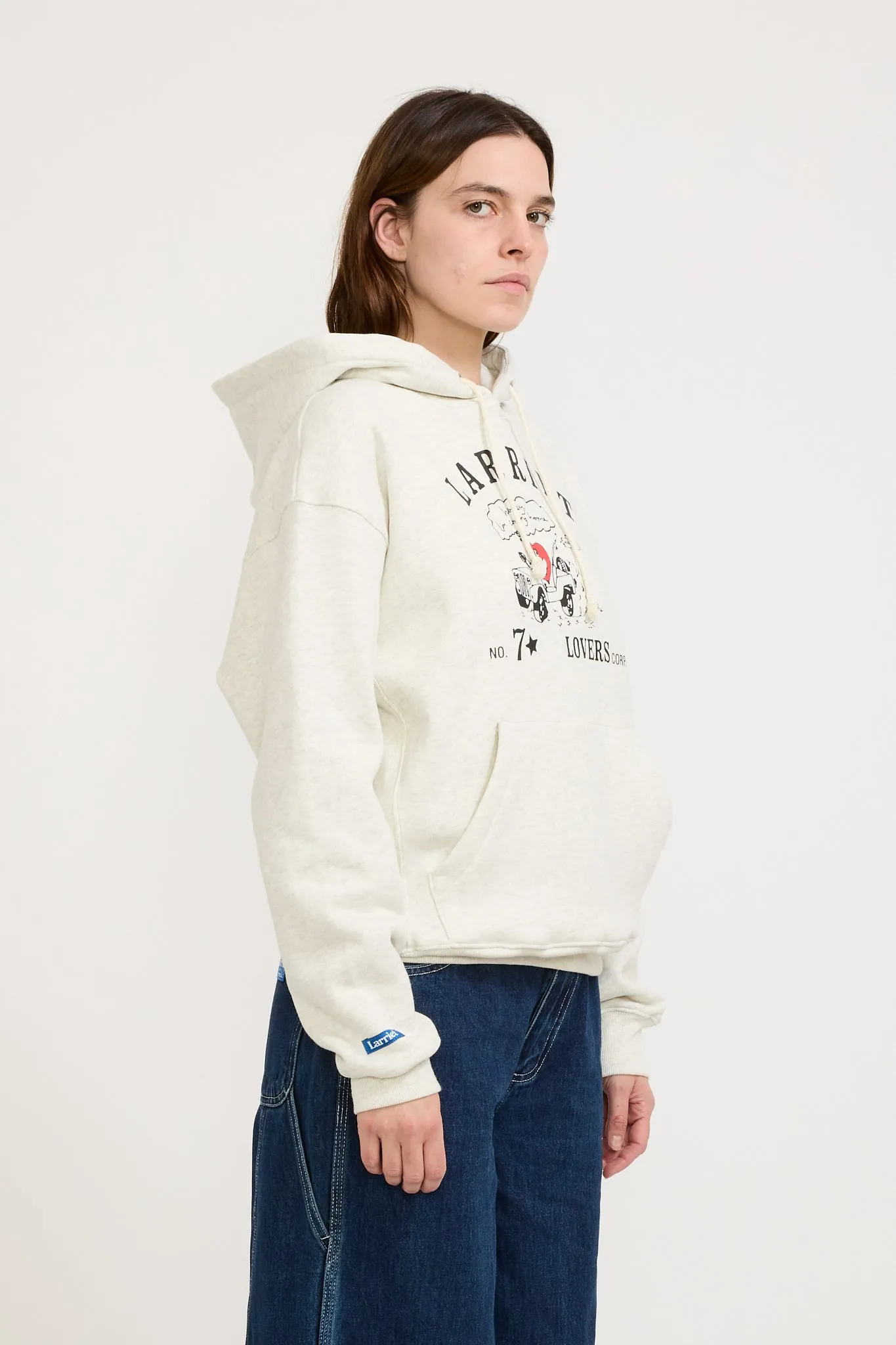 Lovers Corp Hoodie Grey Marle