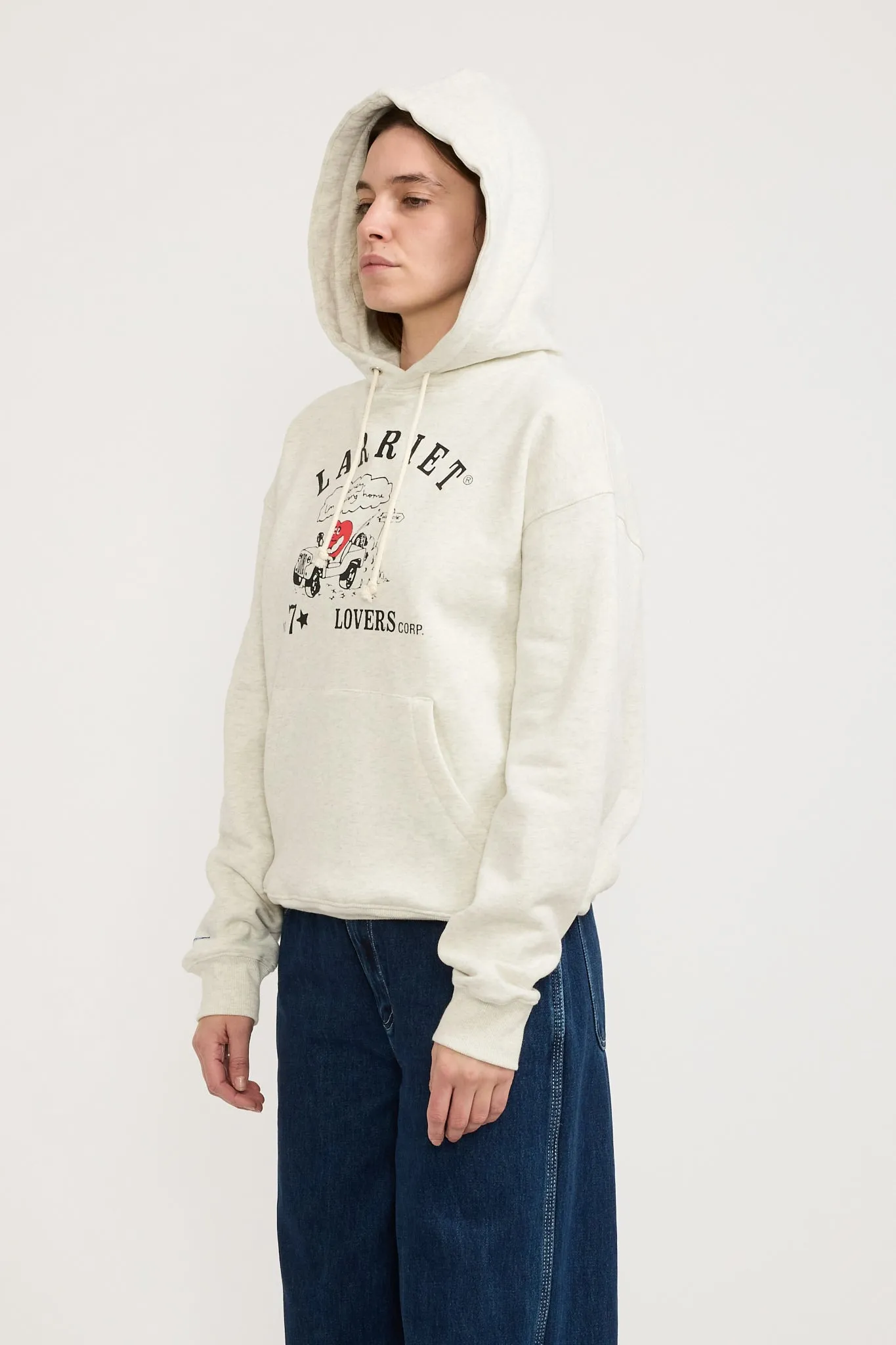 Lovers Corp Hoodie Grey Marle