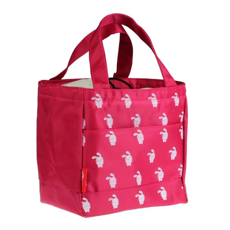 Lunch Box Thermal Insulated Tote Cooler Bag Bento Pouch Lunch Container