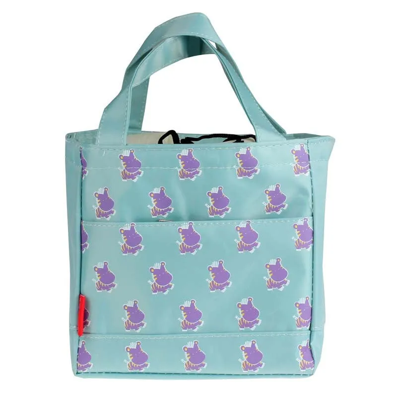 Lunch Box Thermal Insulated Tote Cooler Bag Bento Pouch Lunch Container