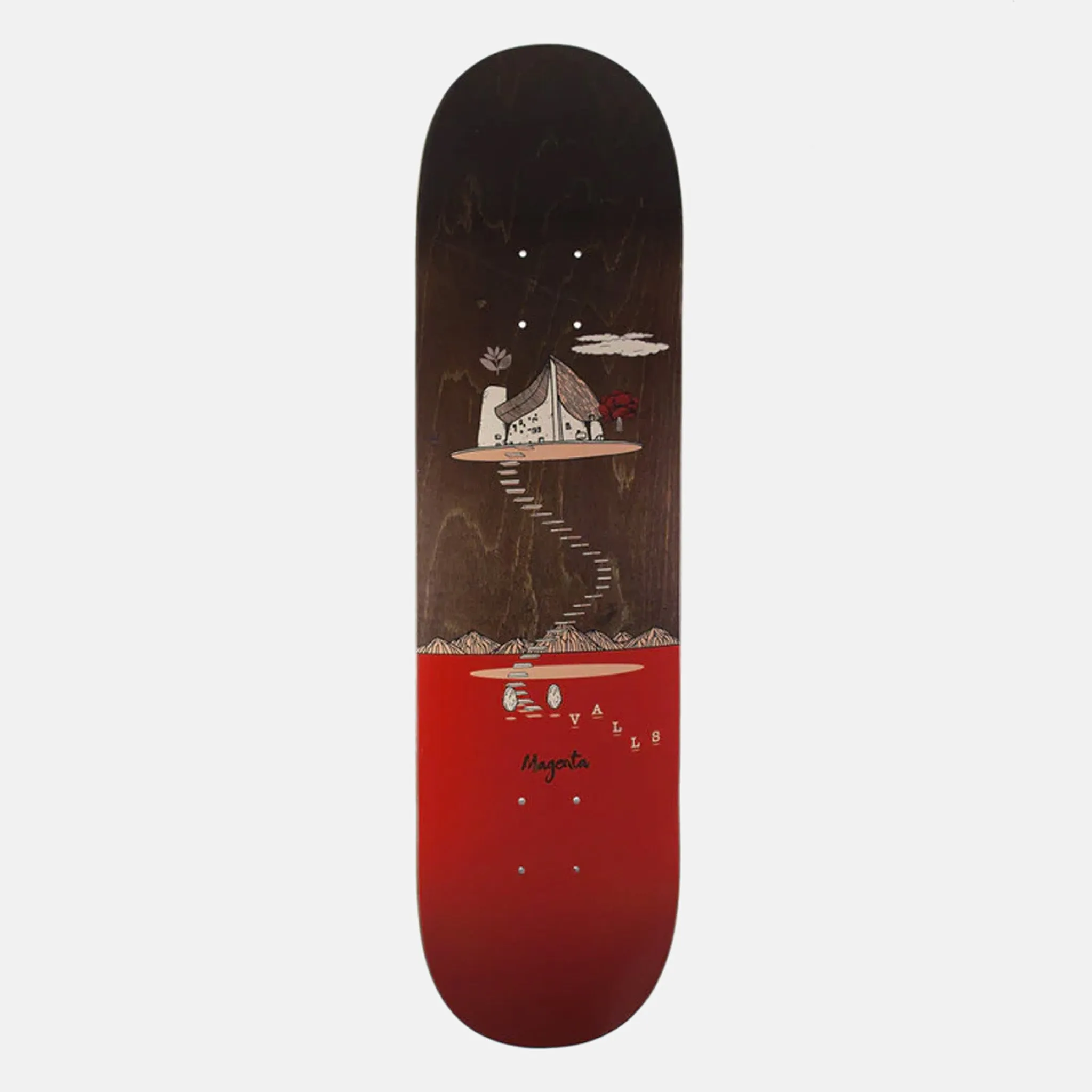 Magenta Skateboards - 8.5 Leo Valls Landscape Deck