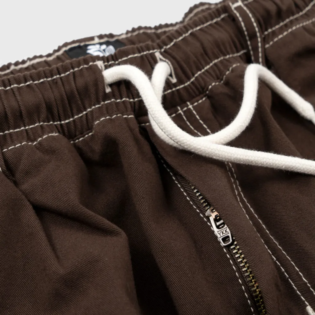 Magenta Skateboards - Contrast Stitch Loose Pants - Chocolate