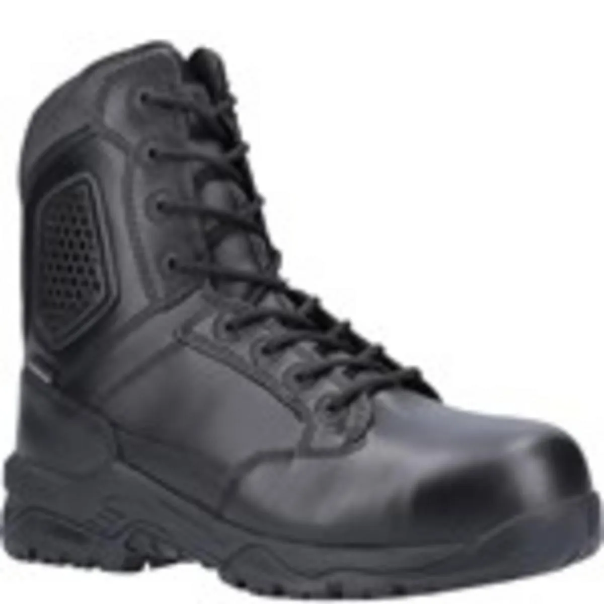 Magnum Strike Force 8.0 Waterproof Side-Zip Uniform Boots Black