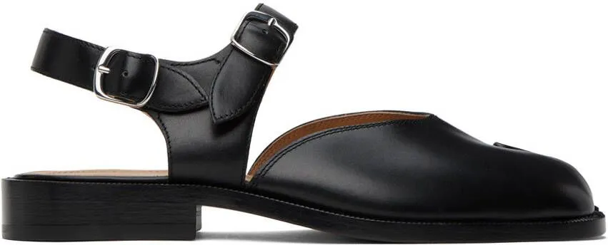 Maison Margiela Black Tabi Monk Sandals