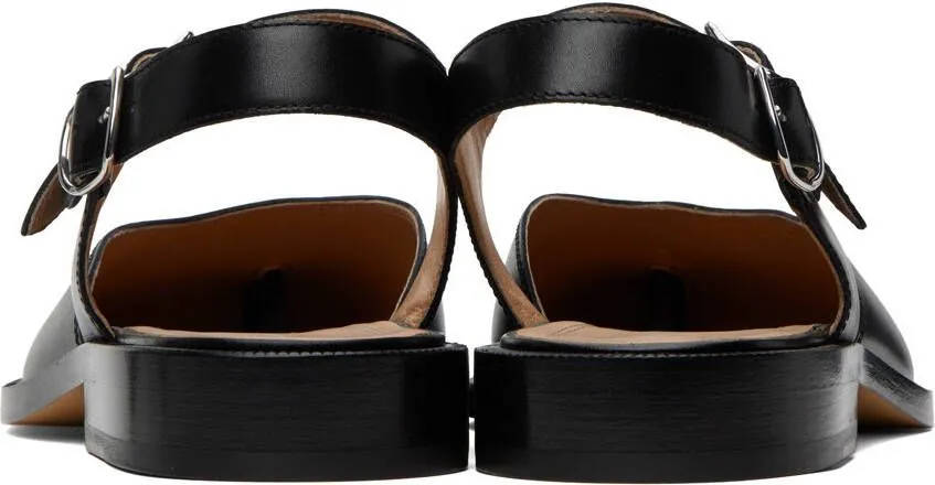 Maison Margiela Black Tabi Monk Sandals