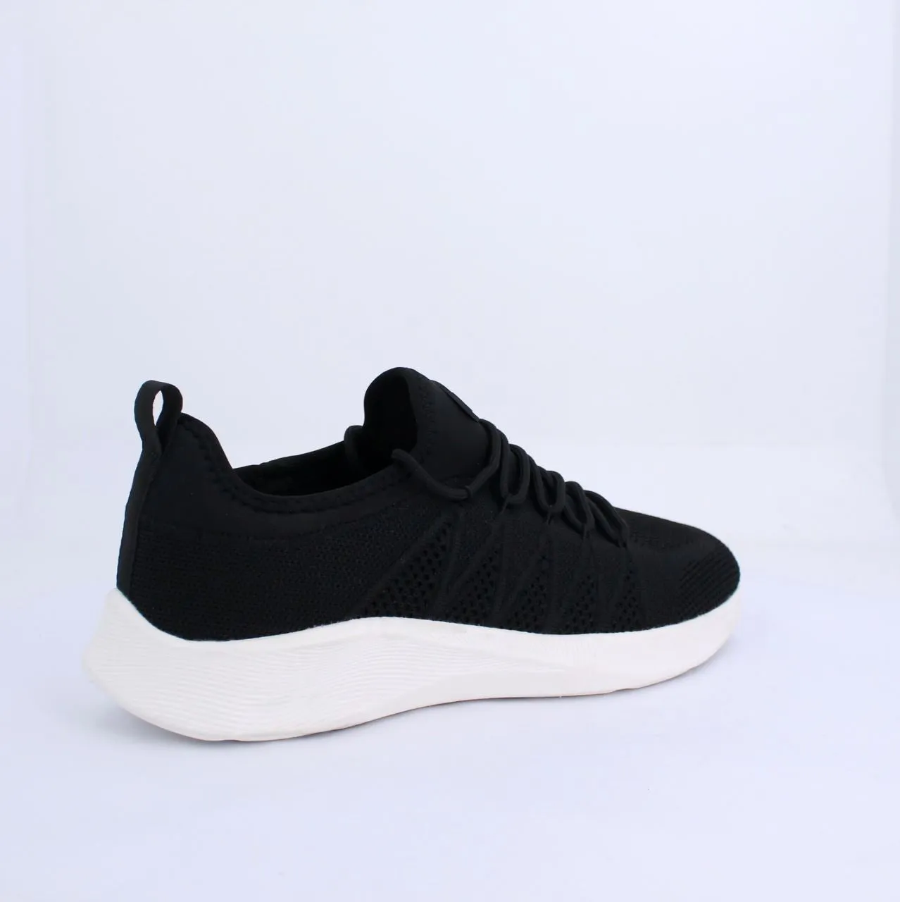 MARAUDERS LACEUP TRAINERS-BLACK