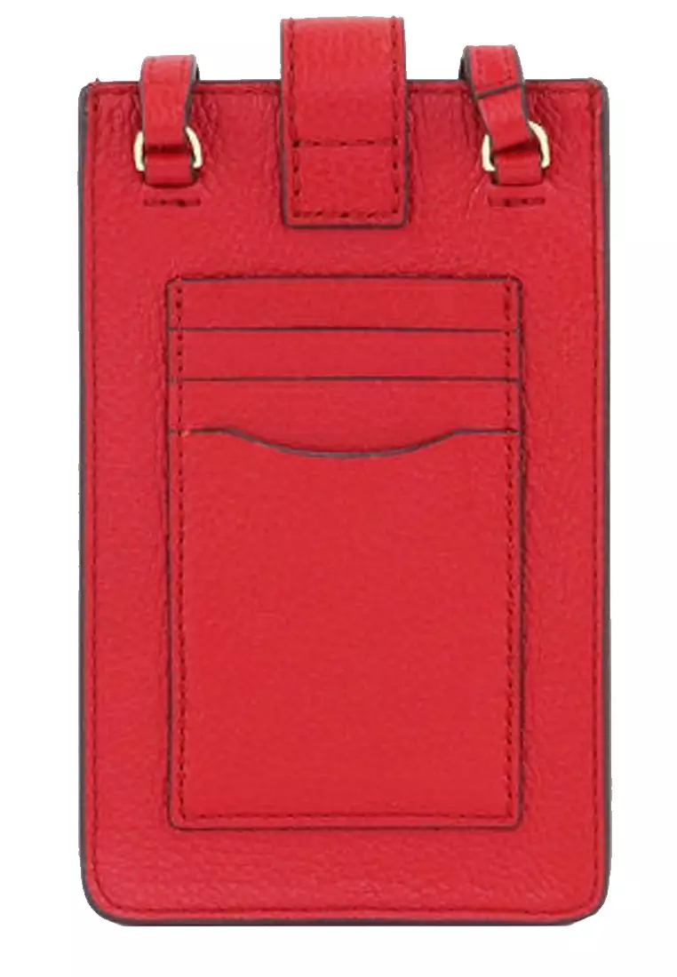 Marc Jacobs Marc Jacobs Groove Leather Phone Crossbody Bag in Savvy Red S107L01SP21