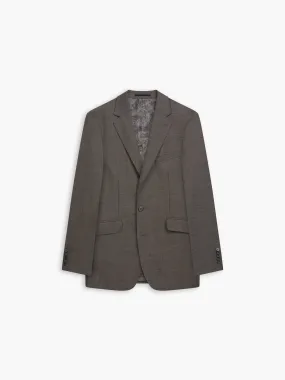 Marconi Slim Fit Dark Taupe Jacket