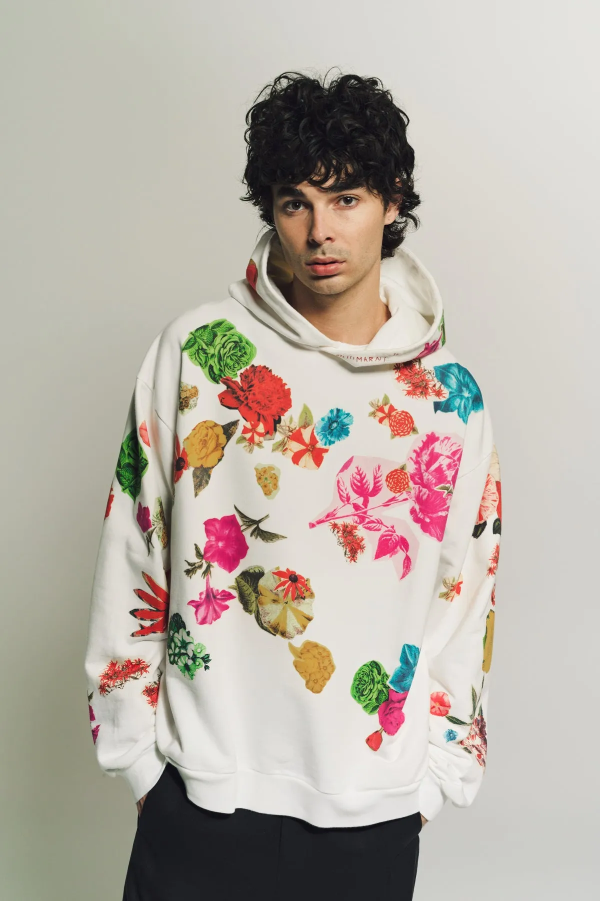 MARNI | FLORAL PRINT HOODIE