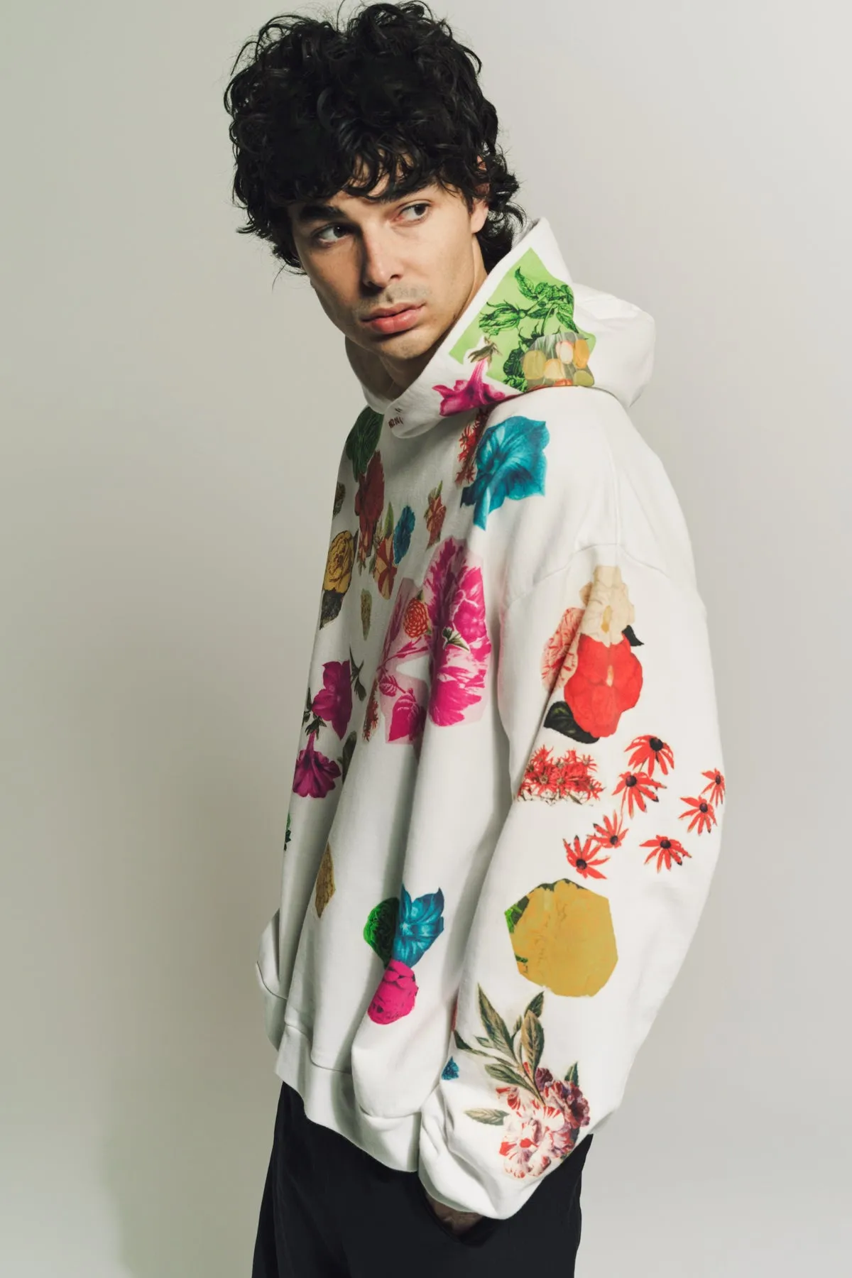 MARNI | FLORAL PRINT HOODIE