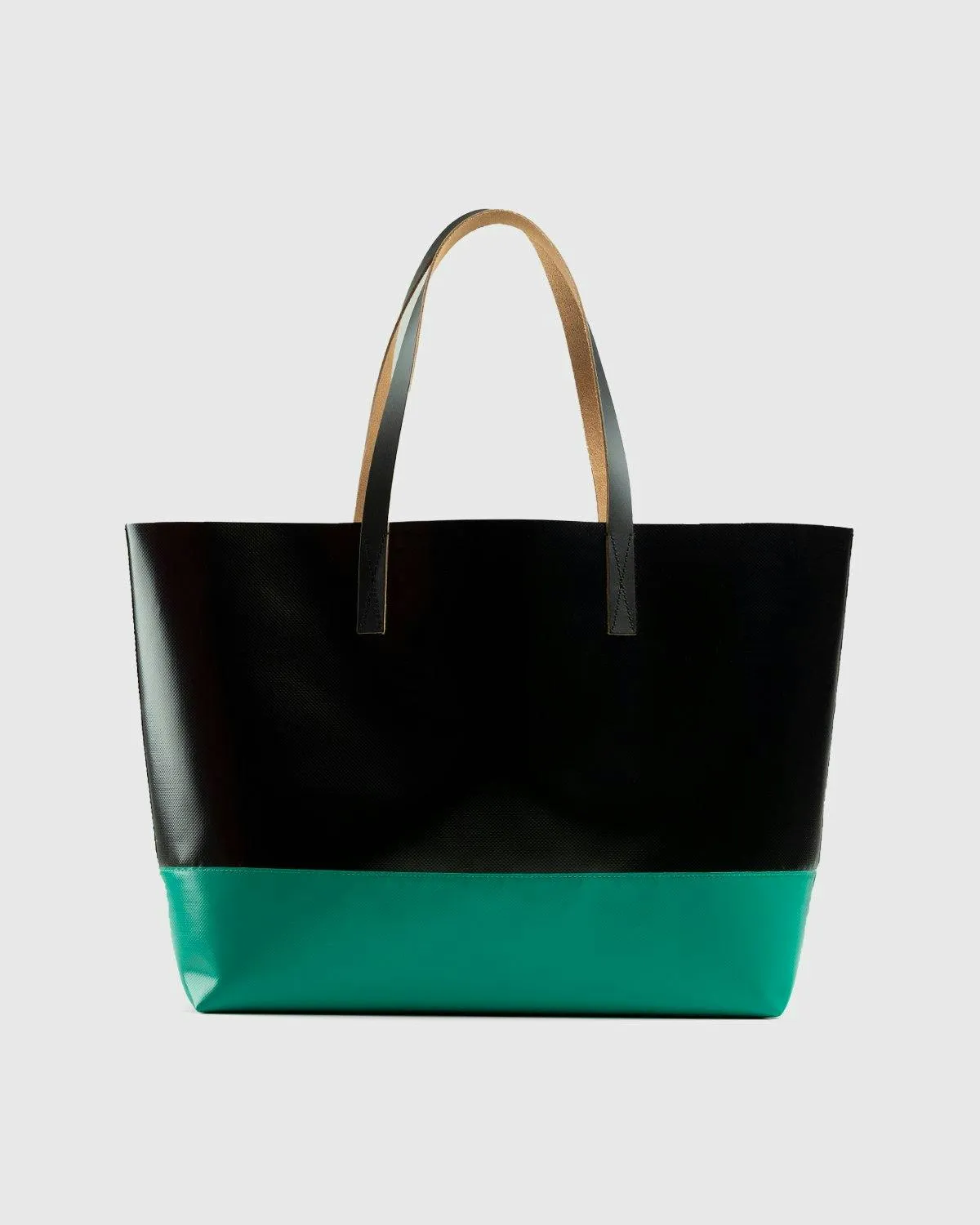 Marni – Tribeca Two-Tone Tote Bag Black/Green | Highsnobiety Shop
