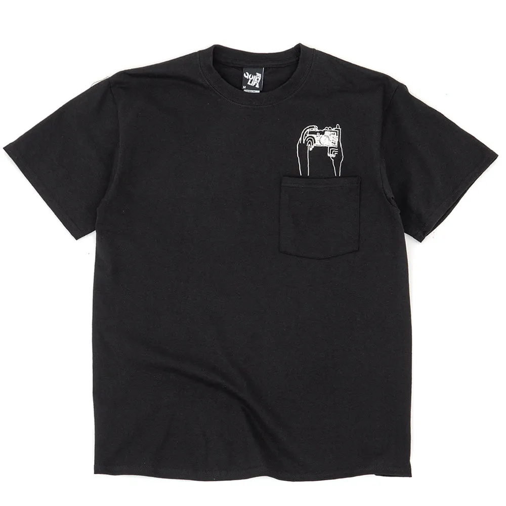 Marx Camera Club Pocket T-Shirt (Black) (S)