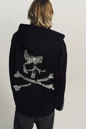 MASTERMIND | JEWEL SKULL ZIP-UP HOODIE